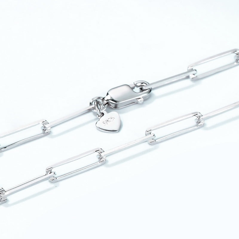 Ellipse Necklace (S925 Silver)