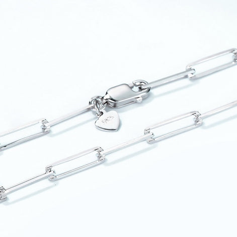 Ellipse Necklace (S925 Silver)