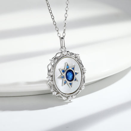 Collar de zafiro