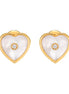 Henrietta Earrings - Mother-of-pearl and 18k  Gold plating details