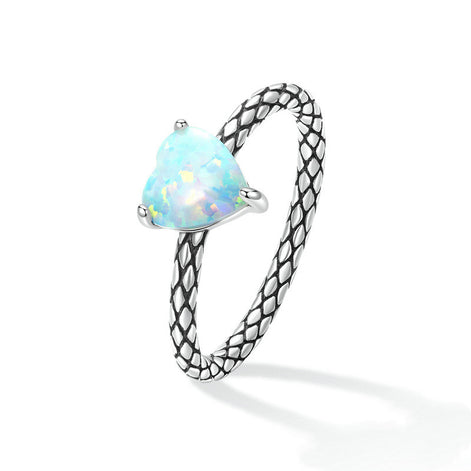 Crystal Ring (925 Silver)
