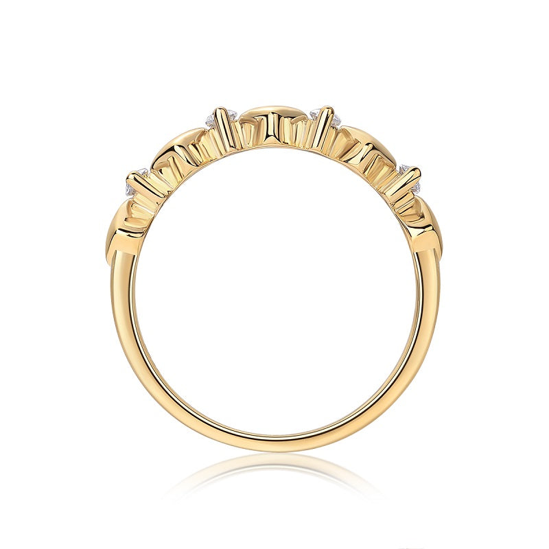 Heart To Heart Wedding Band