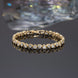 Aven Tennis Bracelet - With Zirconia stones and Heart Shape