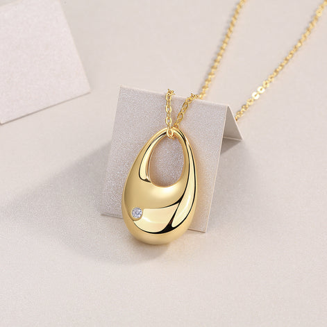 Lily Necklace (S925 Silver)