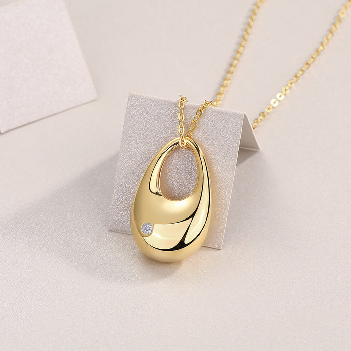 Lily Necklace (S925 Silver)