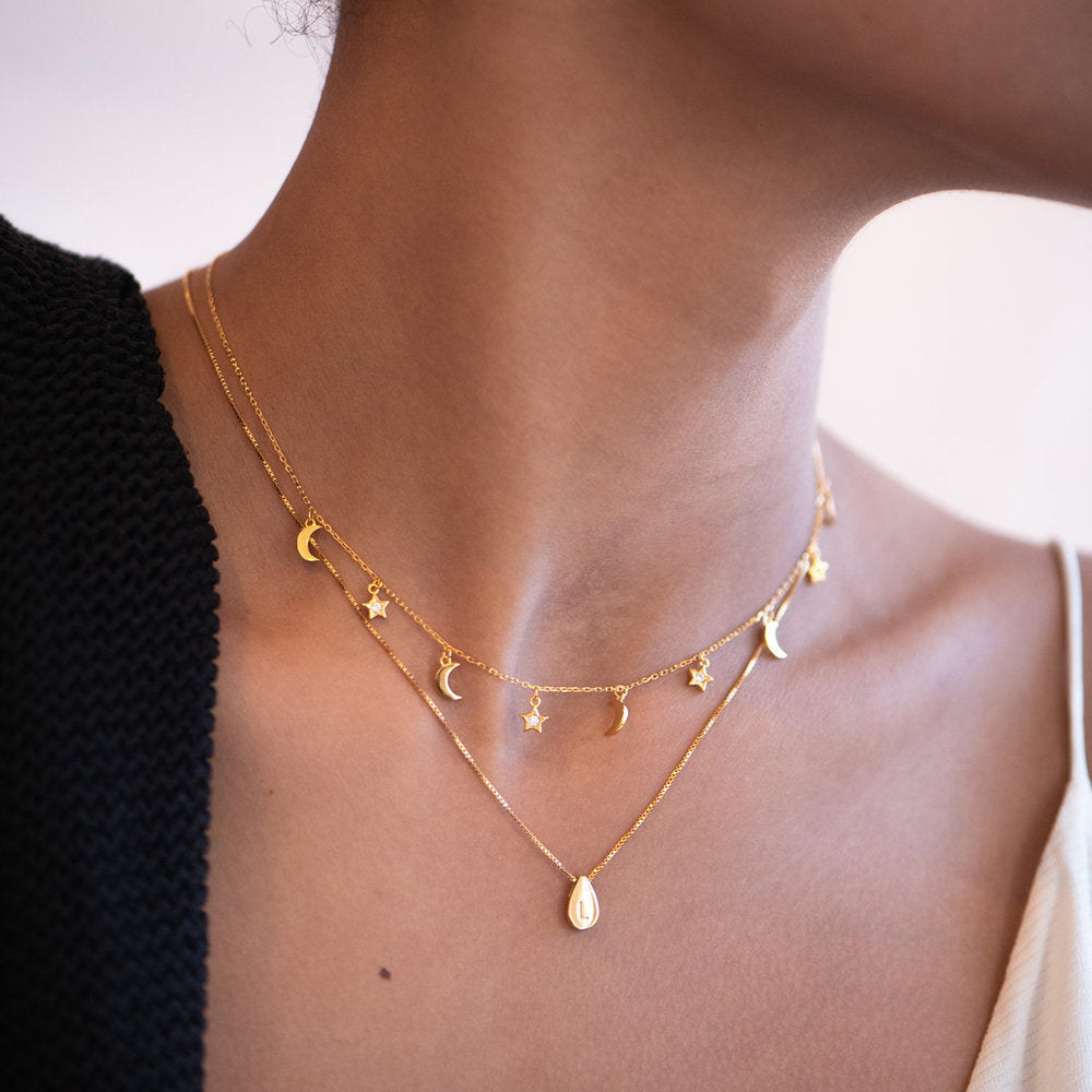 Drop Necklace (S925 Silver)