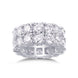 Evelyn Wedding Band - S925 Silver Moissanite Engagement Ring