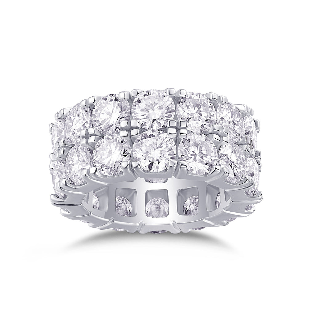Evelyn Wedding Band - S925 Silver Moissanite Engagement Ring