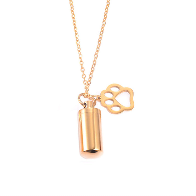 Zeus Memorial Necklace Urn