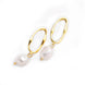 Margor Earring - Baroque Irregular Shaped and Freshwater Pearls