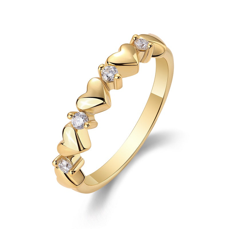 Heart To Heart Wedding Band