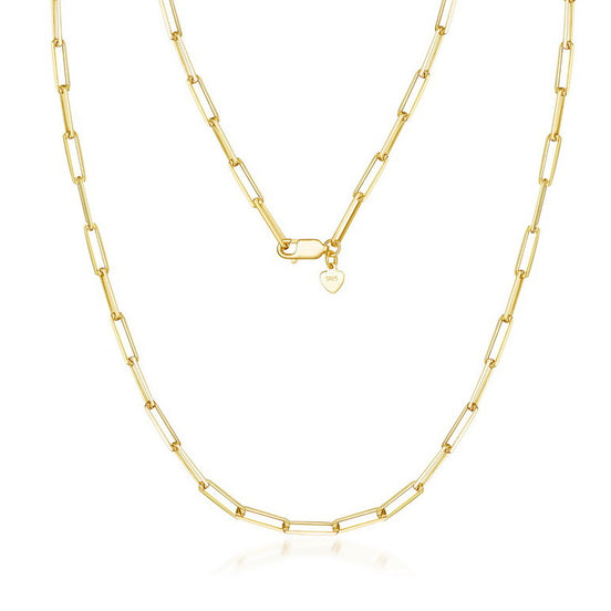 Ellipse Necklace (S925 Silver)