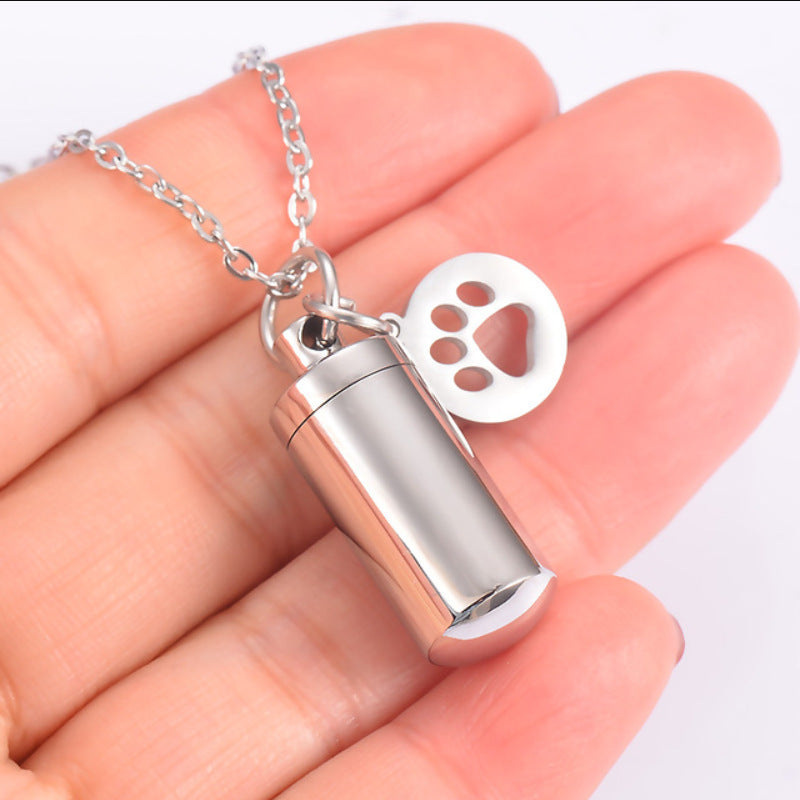Zeus Memorial Necklace Urn