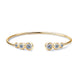 Jen Bracelet - 925 Sterling Silver with Moissanite stones