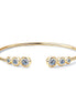 Jen Bracelet - 925 Sterling Silver with Moissanite stones